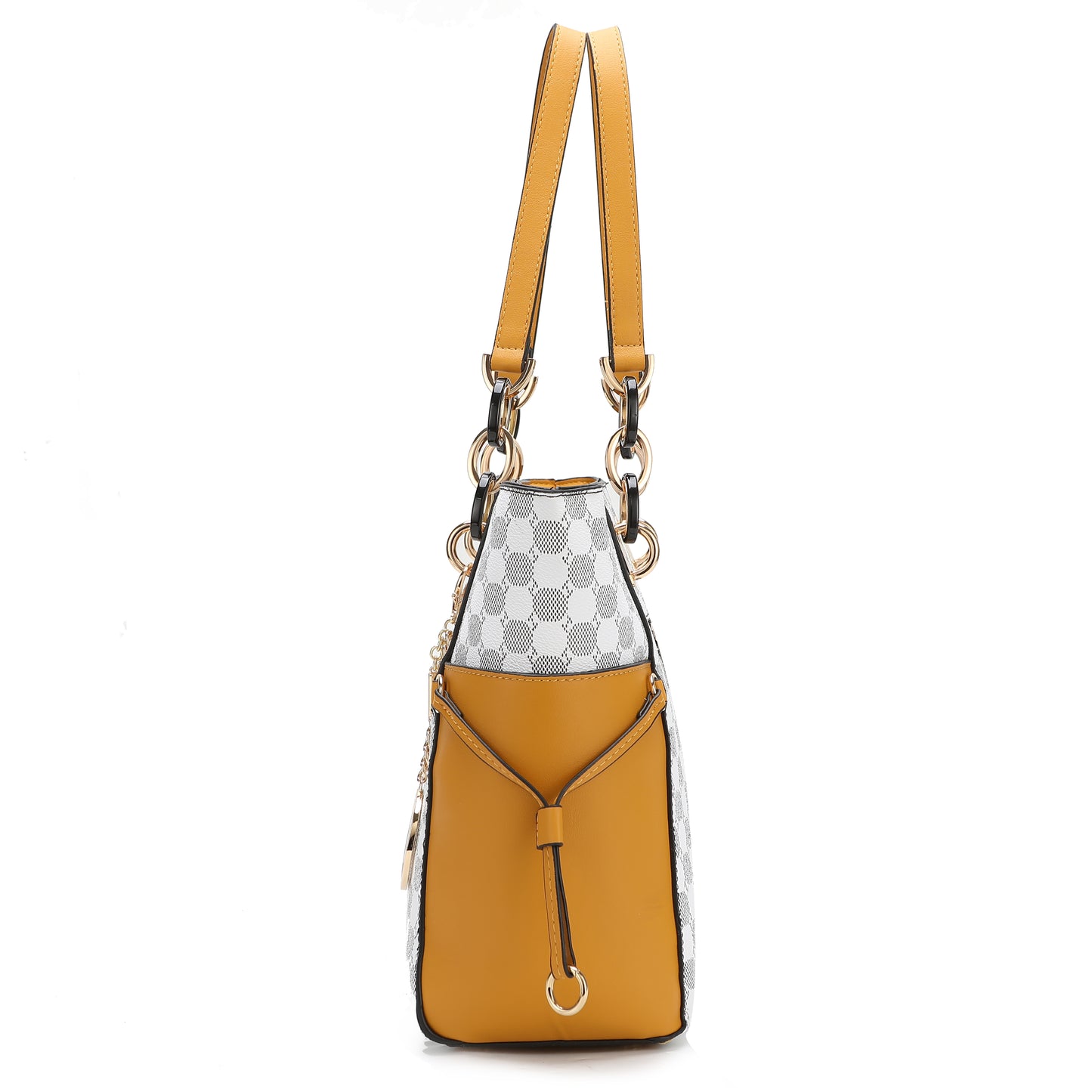 Xenia Circular Print Tote Bag with Wallet