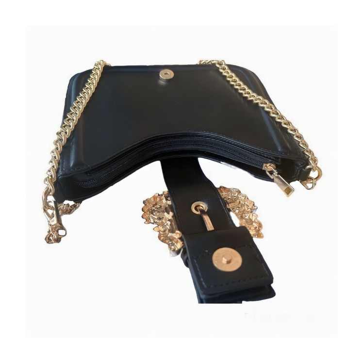 Bolso barroco inspiración italiana negro