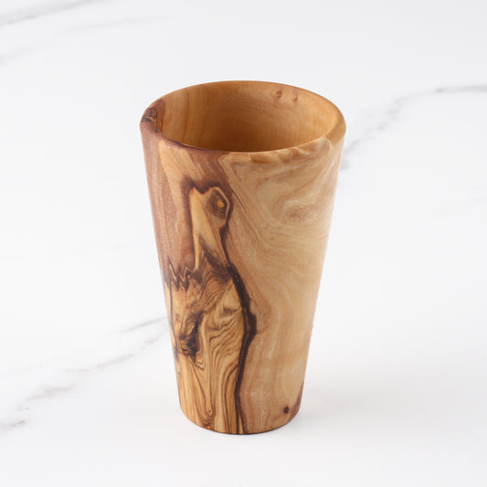 Handmade Olive Wood Drinking Cup