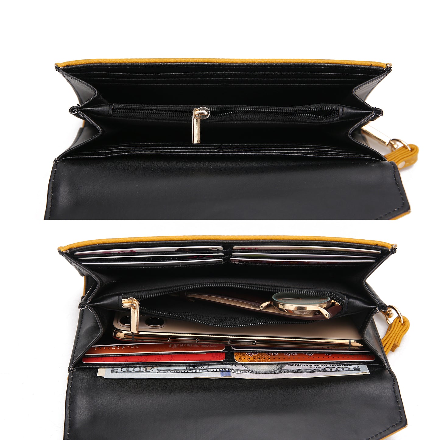 Christine Vegan Leather Women Satchel Bag with wallet