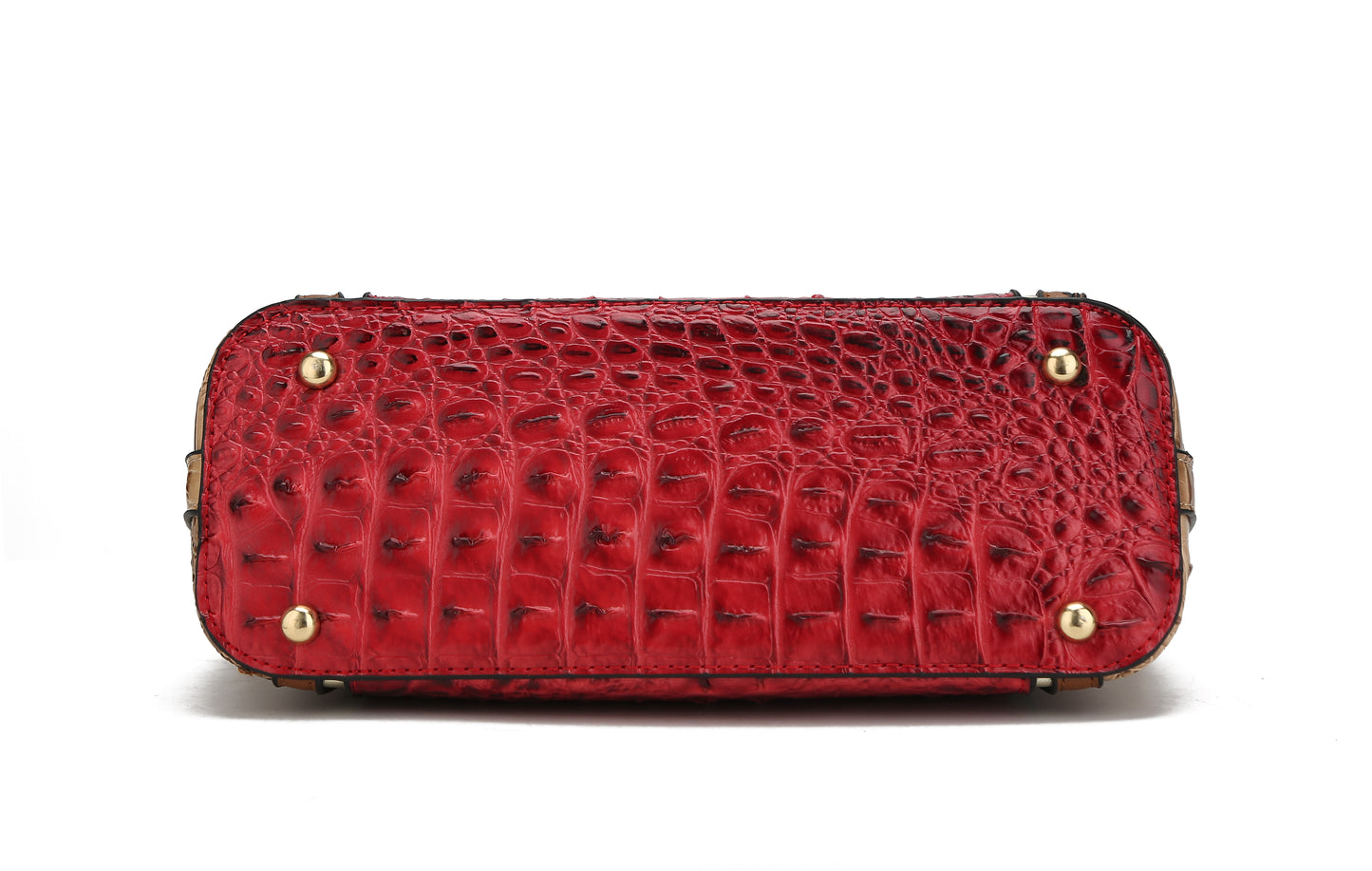 MKF Collection Lizza Croco Embossed Tote & Wallet Set By Mia k