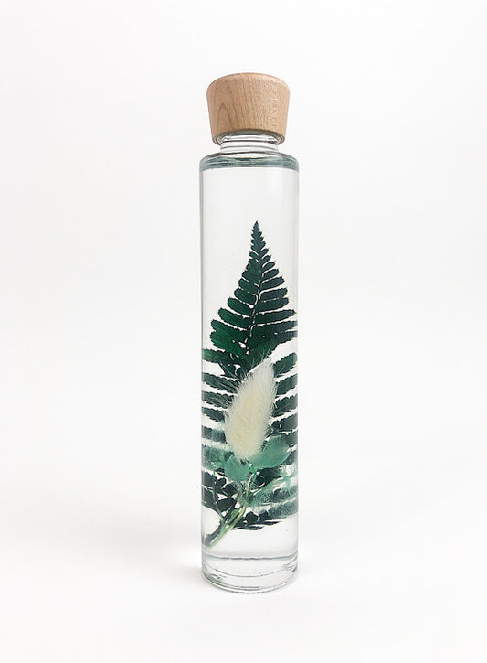 Preserved Flower Bottle, Table Decor, Home Interior, Water Globe