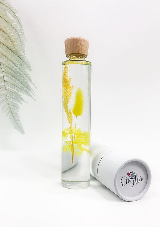 Preserved Flower, Table Decor, Home Interior, Yellow Water Globe