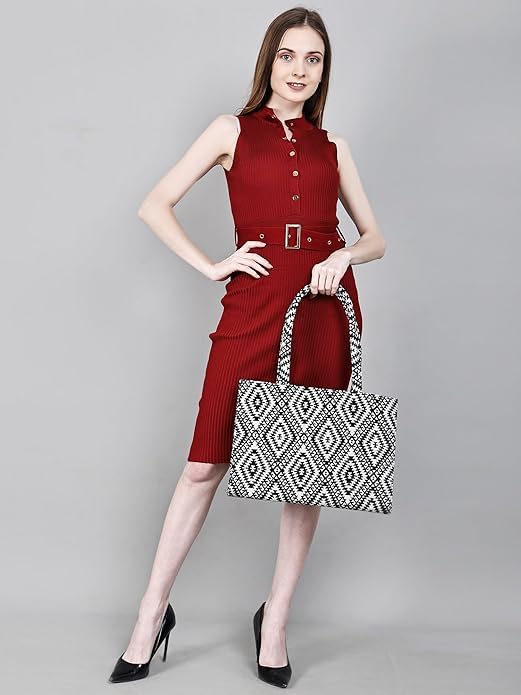 Elegant Women's Tote Handbag for Office, College, and Parties