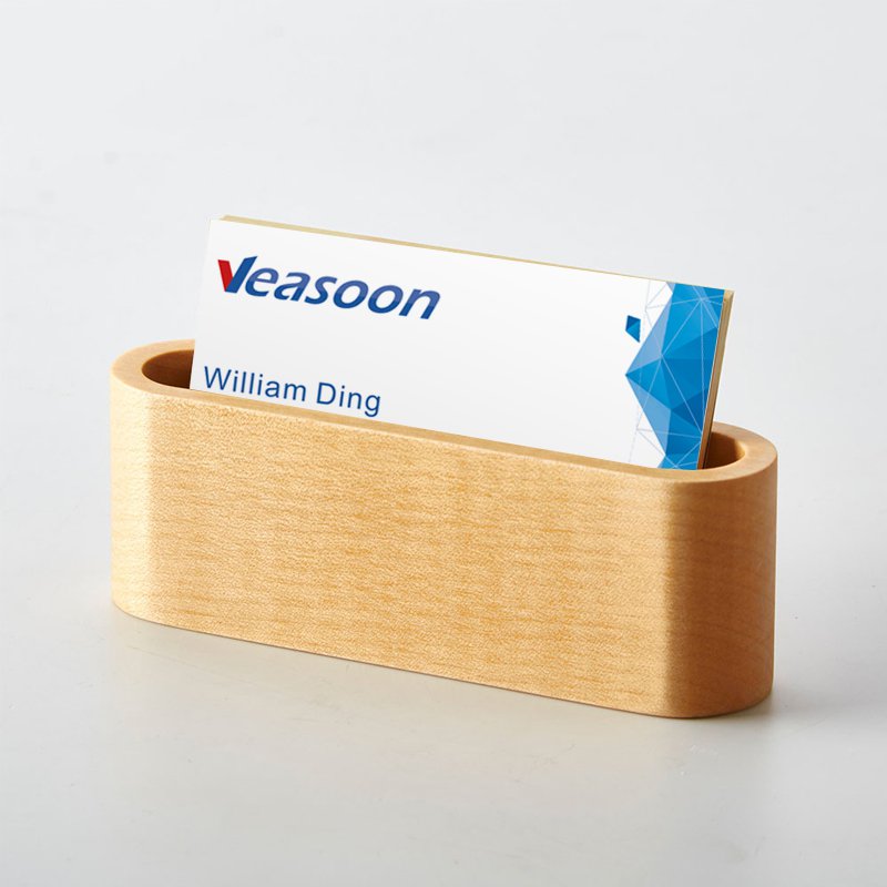 Wood Business Card Holder