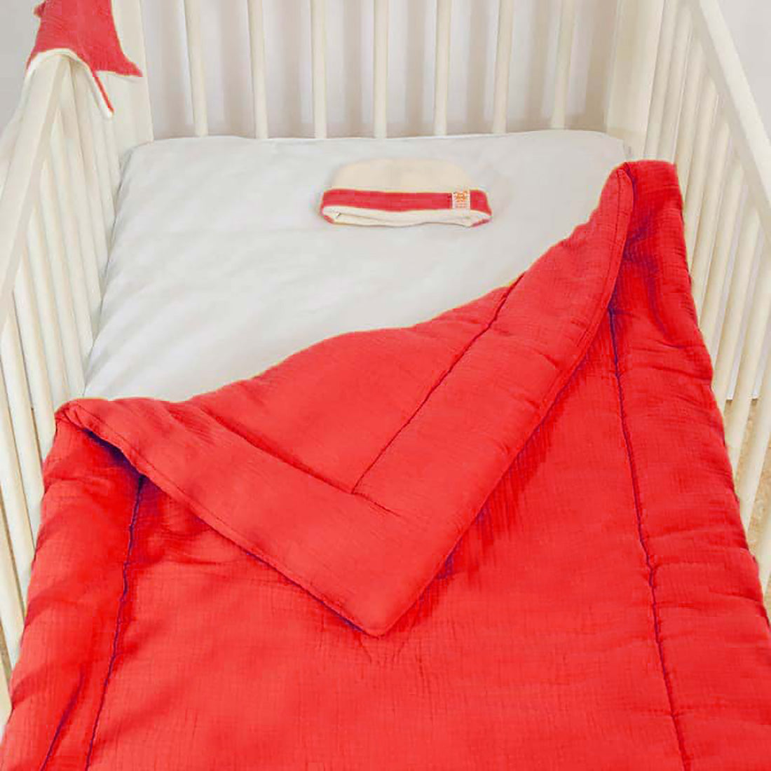 Organic Cotton Quilt - Strawberry