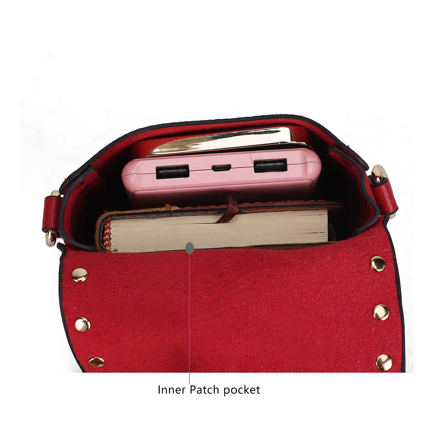 Filomena Vegan Leather Womens Crossbody