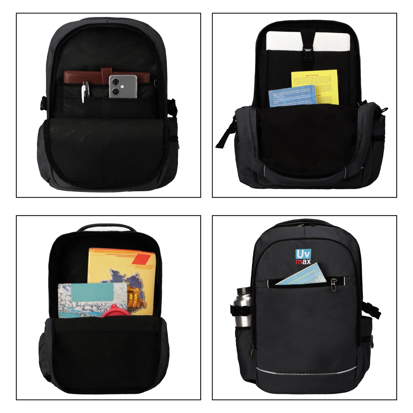 Casual College Bagpack for Men/women Size 16X4X36 CM  Color Black