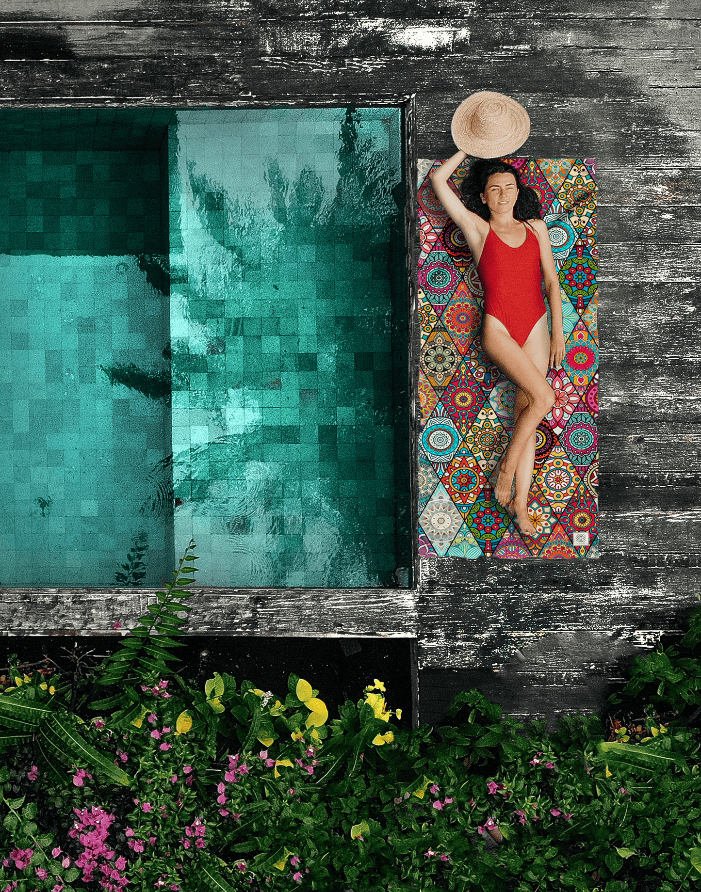 Towel 'SAMARKAND' (200x80cm) - XXL, Sand-free, Compact & Sustainable