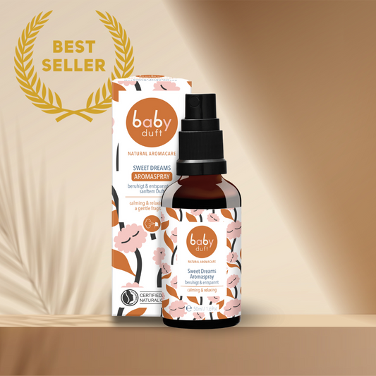 BABYDUFT sleep promoting Aromaspray, Swissmade, certified organic