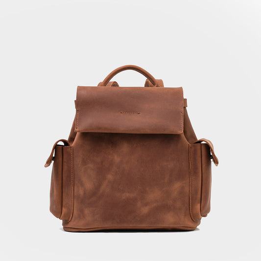 Leather Backpack - European