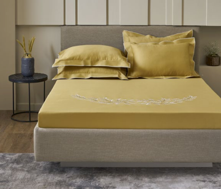 D DECOR EB220 ANTIQUE GOLD BEDSHEET