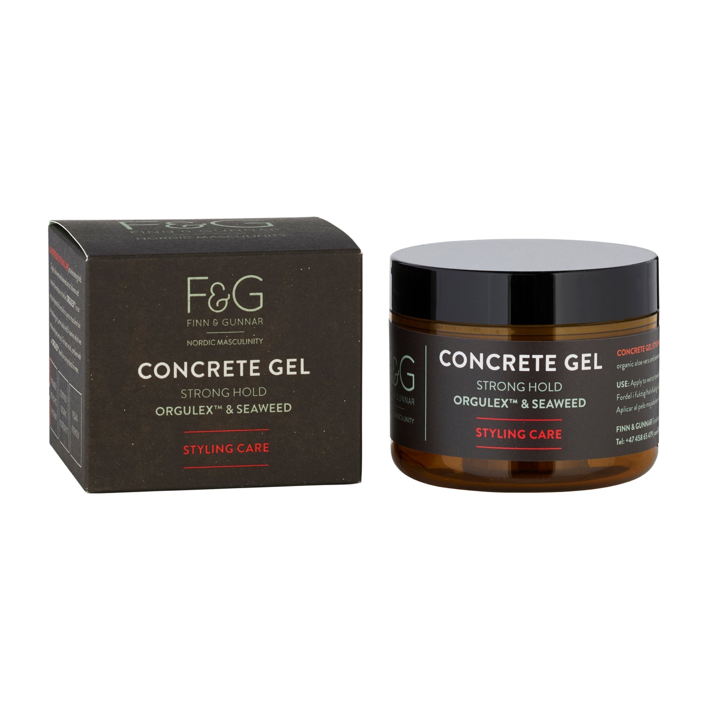 FINN & GUNNAR NORDIC MASCULINITY CONCRET GEL 100 ML