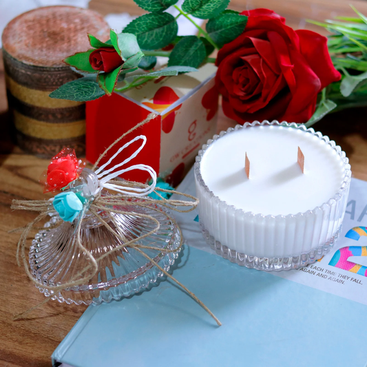 Crystal Jar Candle | Soy Wax | Premium Scented Candles