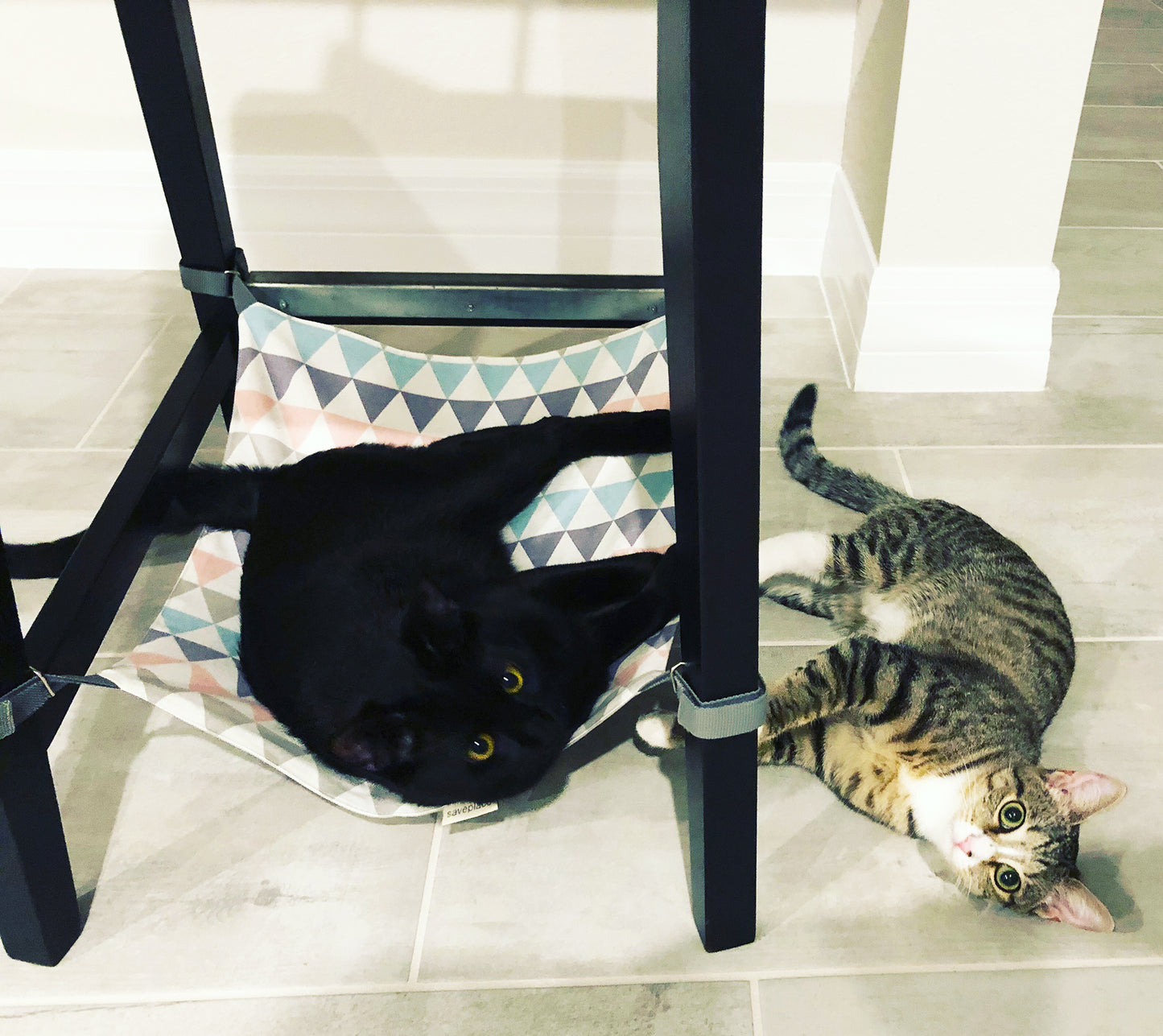 MOUNTAINS Saveplace® hammock for pets & storage