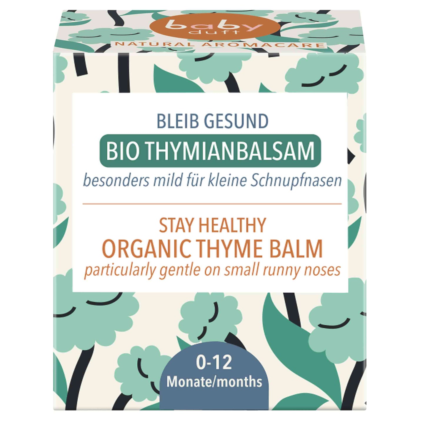 BABYDUFT Stay Healthy Thyme Balm, babies 0-12 month, swissmade