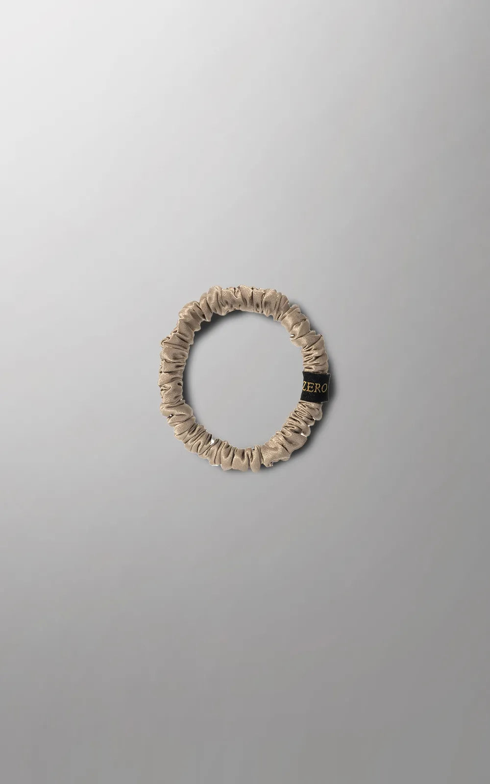 Silk Hair Ties (M, L) (Gray, Golden, White)