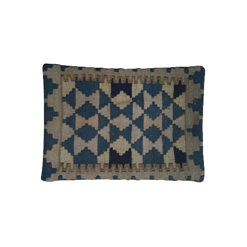 Kilim Olive Haze Cushion Cover