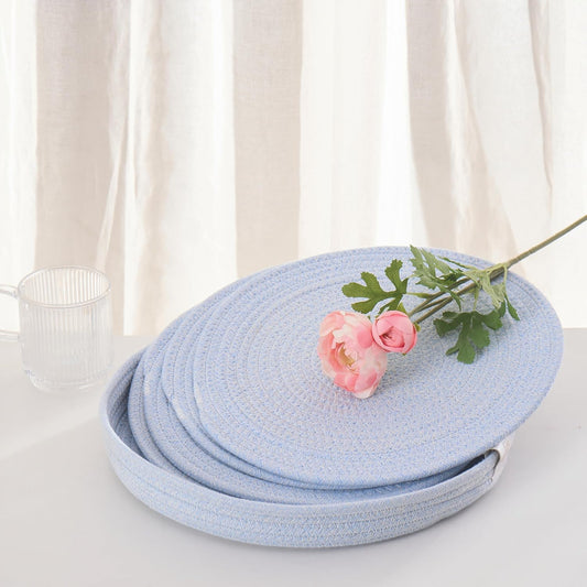 AIESY®-Live Beautiful ! Woven Cotton Rope