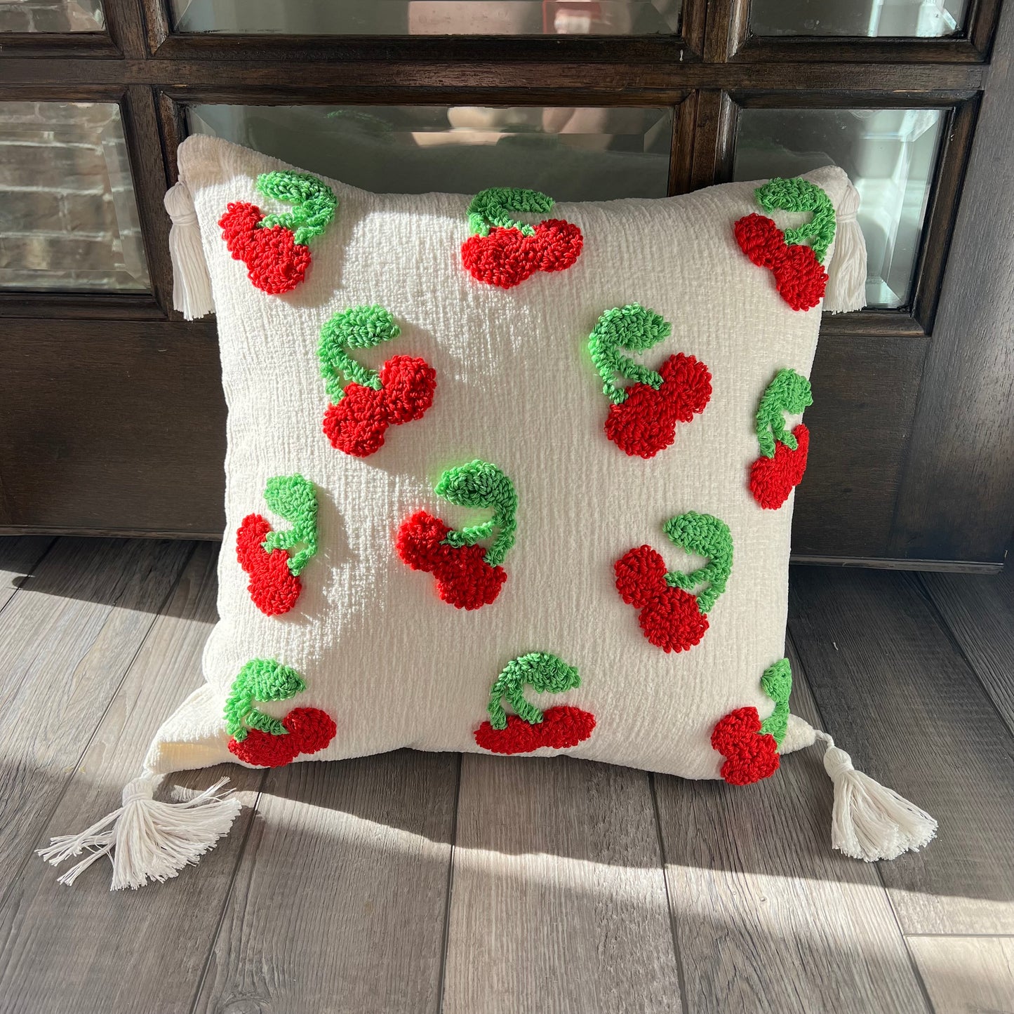 Spring Throw Pillow Cover
