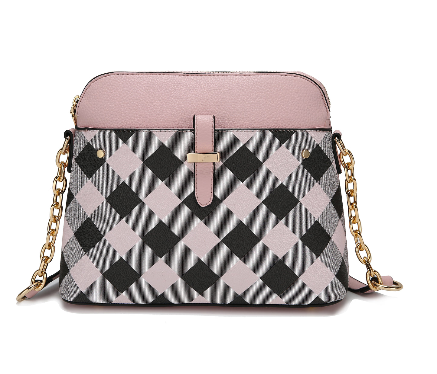 Suki Checkered Crossbody Handbag