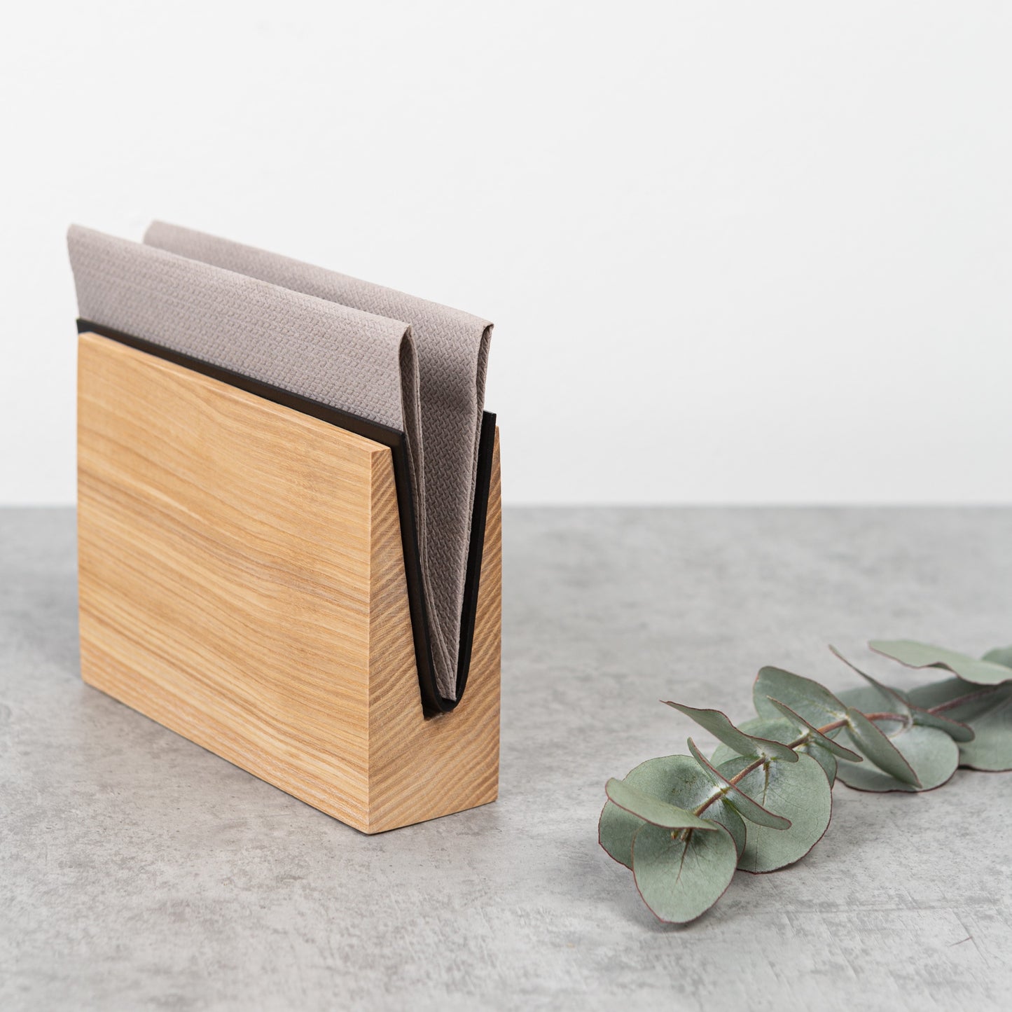 Wooden napkin holder ENVELOPE,