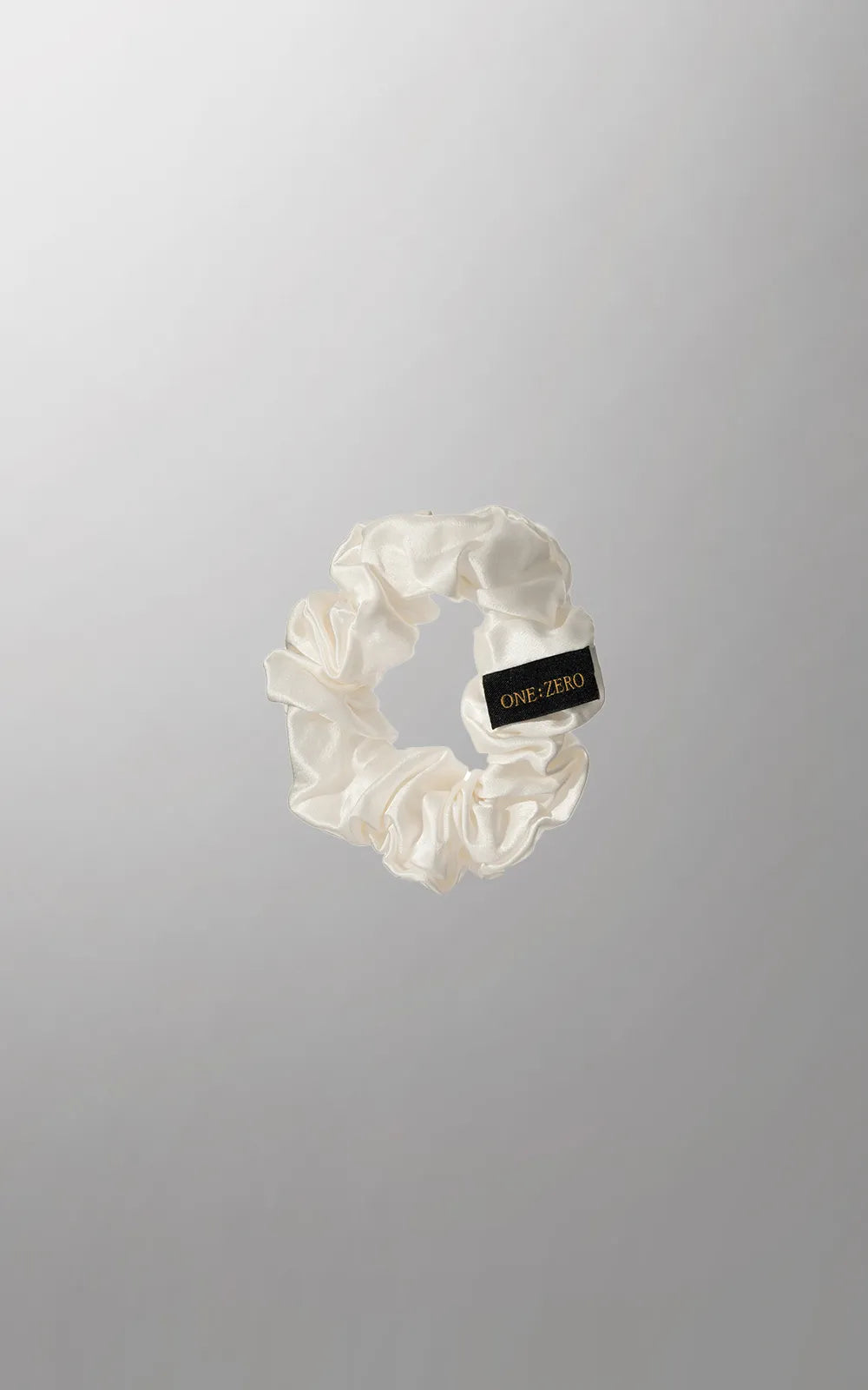Silk Hair Ties (M, L) (Gray, Golden, White)