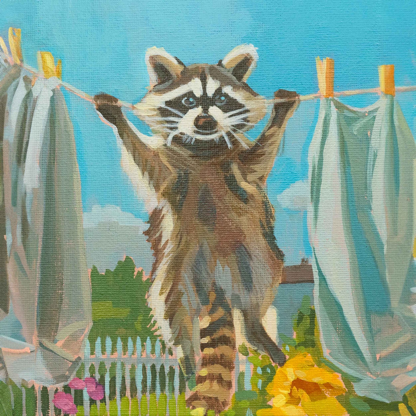 Pocket Art, Print im Rahmen, 10 x 10 cm, Abhängen