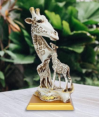Decorative Giraffe Family Showpiece Table Decor