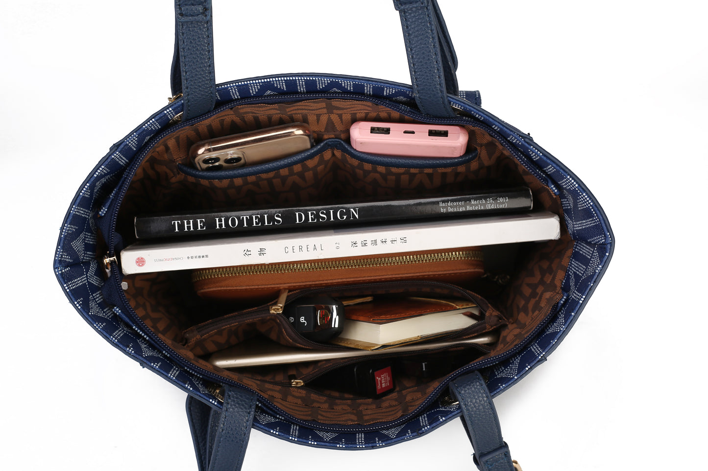 MKF Collection Griselda M Signature Tote Bag Vegan Leather by Mia K