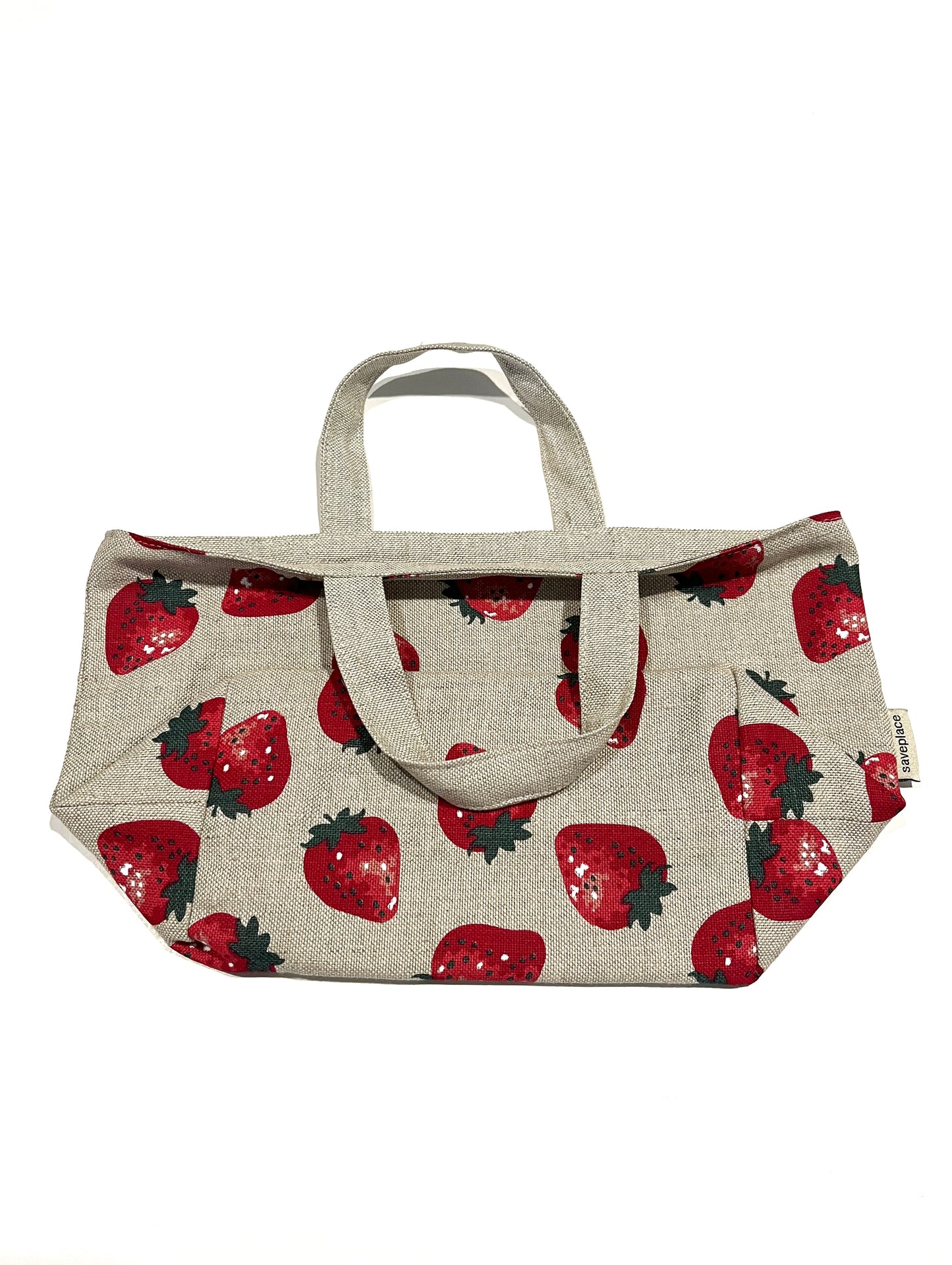 Durable Lunch Bag ‘STRAWBERRIES’