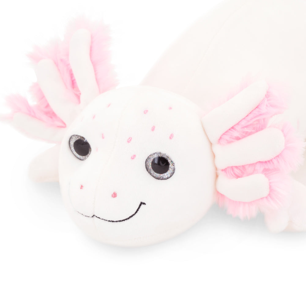 Soft toy, White Axolotl (20 and 40cm)