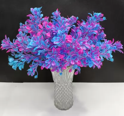 Trees Artificial Blue Leaves Bunch For Vases for home & office