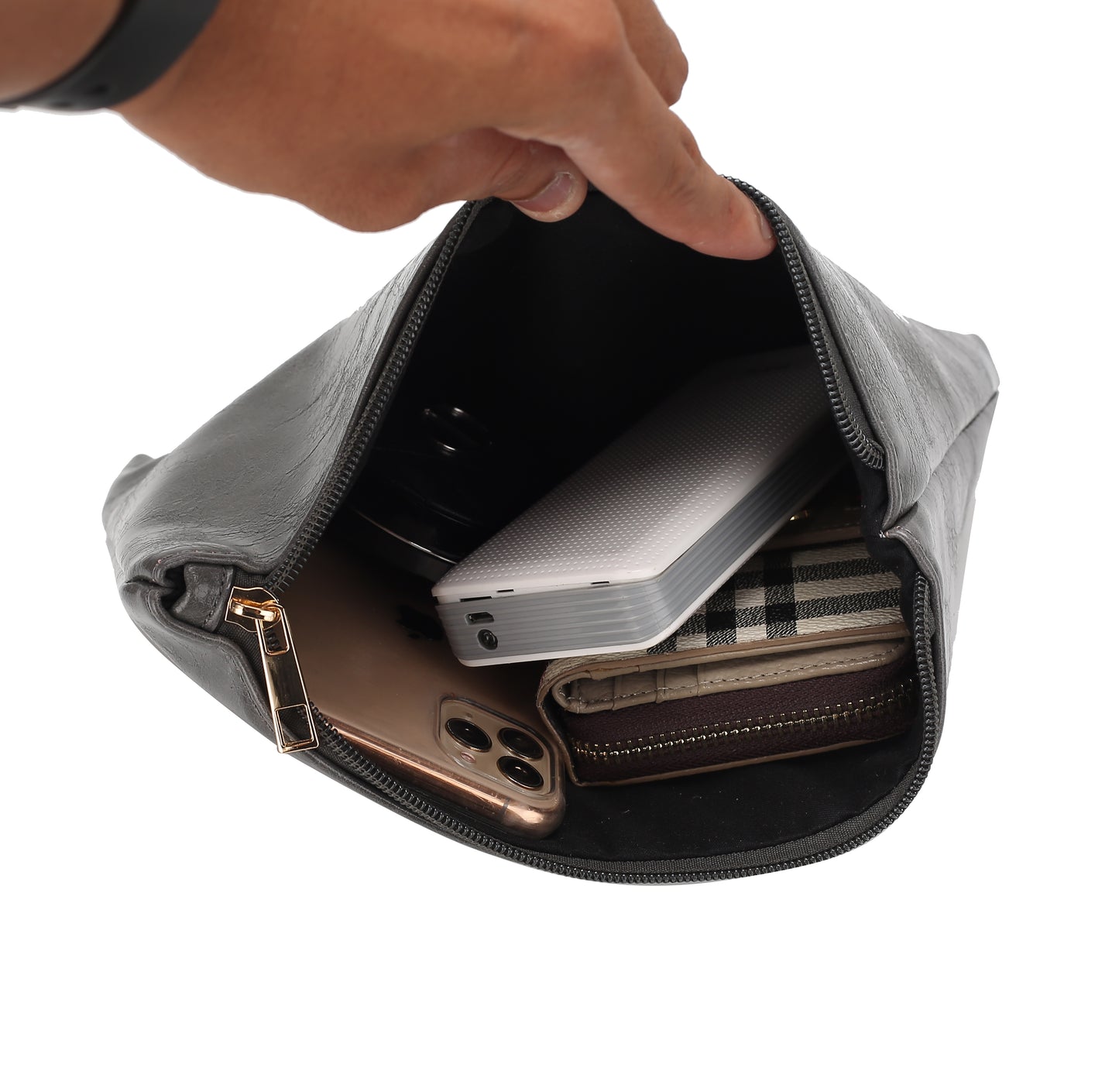 Zori Tote Handbag with Pouch and Wallet Vegan Leather Women