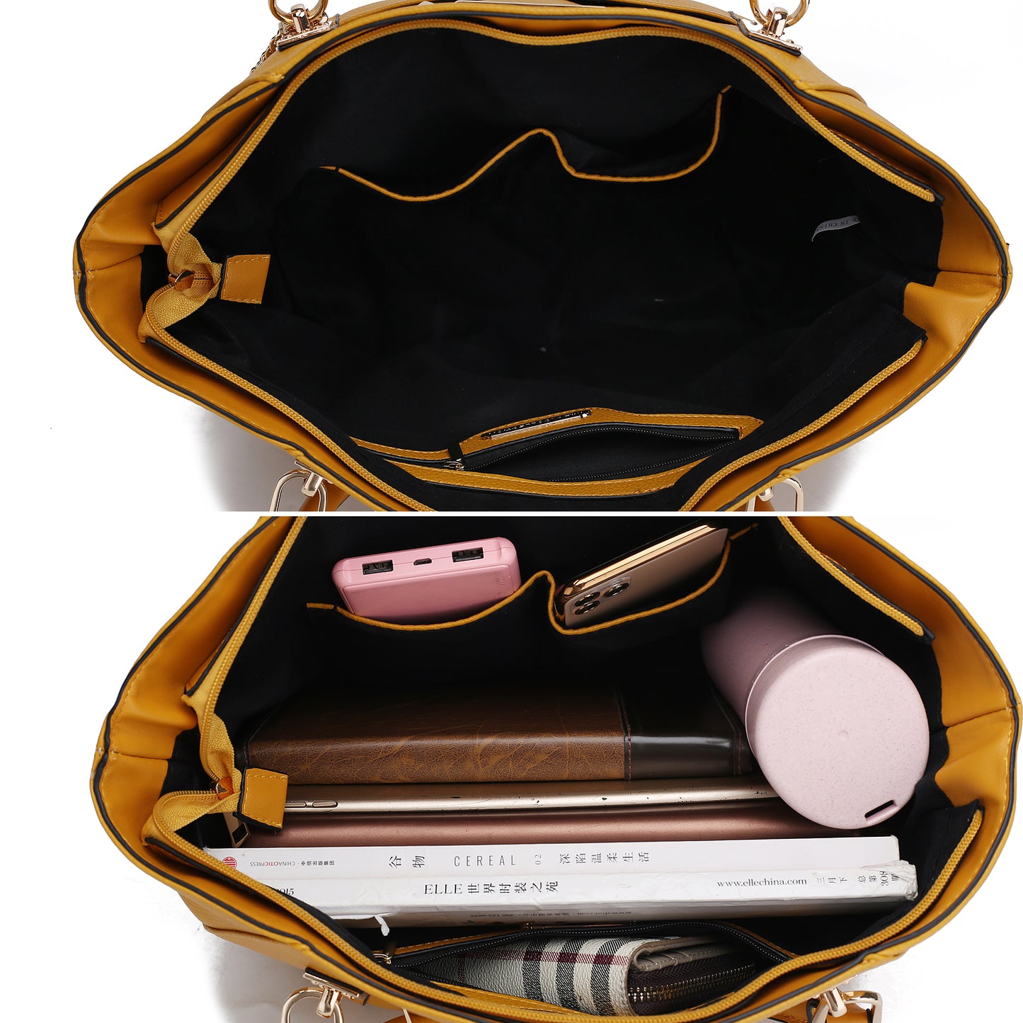 MKF Collection Darielle Satchel Bag with Wallet by Mia K