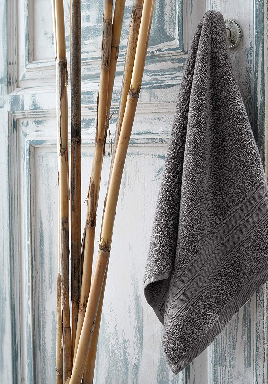 Linen Bath Towel Set 3 Pieces Soft and Absorbent;  Premium Quality