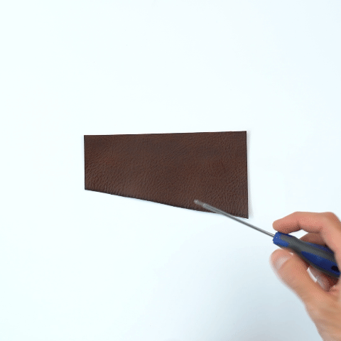 Leather Backpack - Fibonacci (Brown)