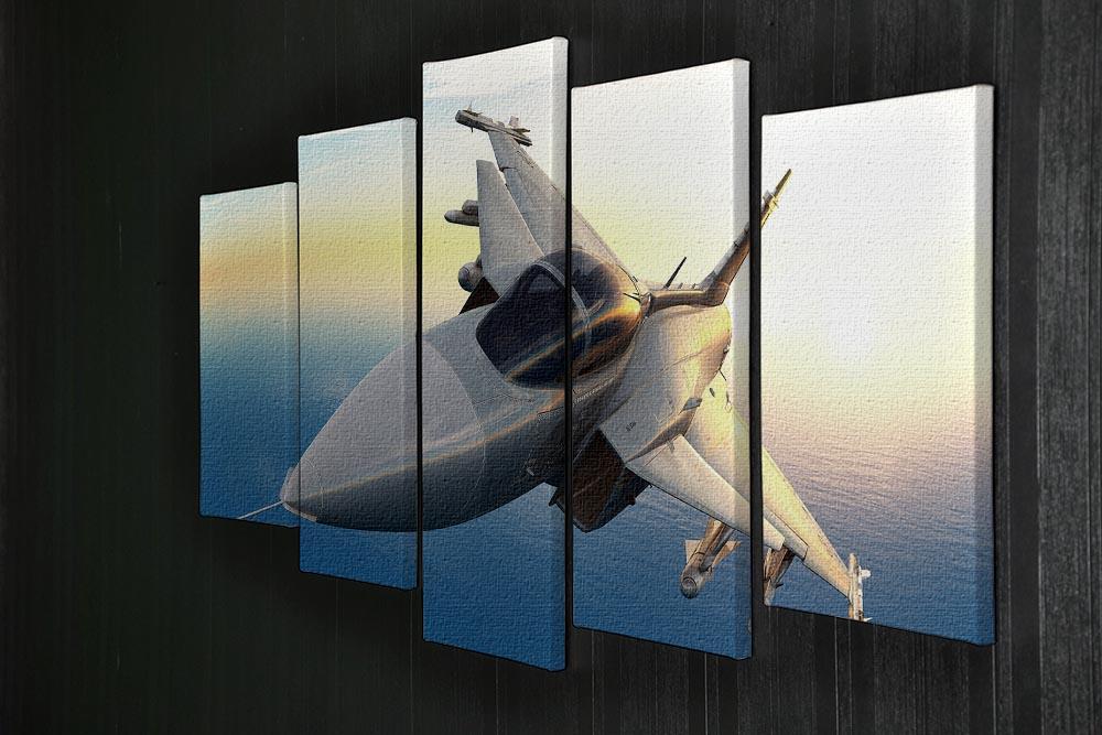 fighter 5 Split Panel Canvas