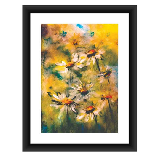 Floral Canvas Digital Painting