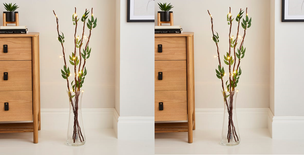 Leaf Twig Lights Pack of 2