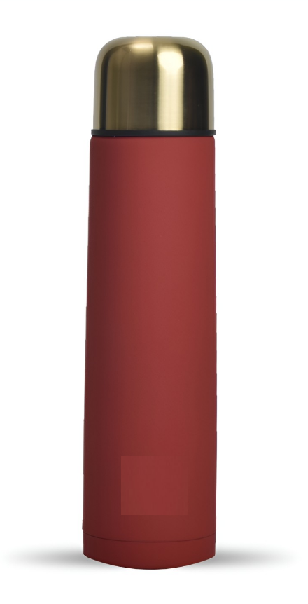 Red Stainless Steel Double Wall Vacuum Water Bottle 500 ml
