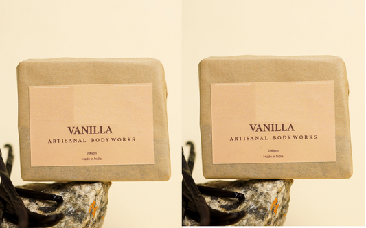 Vanilla Bathing Bar Pack of 2