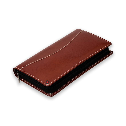 Cheque Book Holder With Debit Credit Card Holder  (Size-28X14CM)
