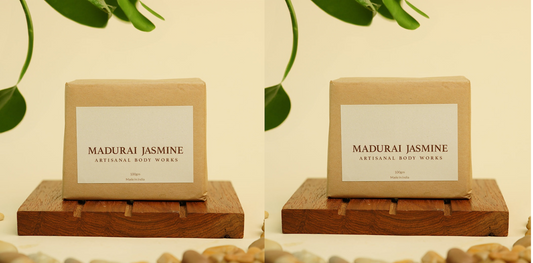 Madurai Jasmine Bathing Bar Pack of 2