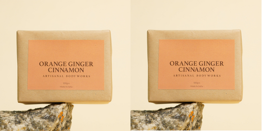 Orange Cinnamon Ginger Bar Pack of 2