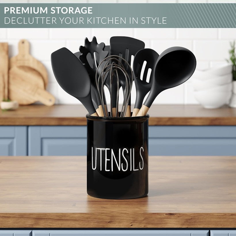 Ladle/Serving Spoon Stand for Kitchen- Spoon Holder for Kitchen-