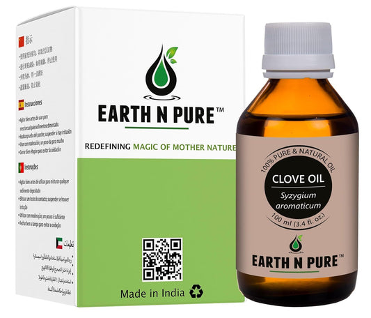 Clove Bud  Essential Oil for Teeth, Skin and Aromatherapy (Laung)