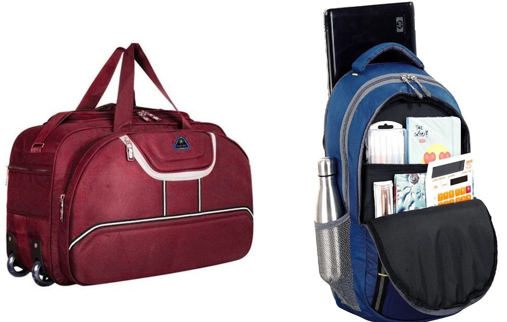 Travel Bag Expandable Backpack  & Travel Laptop Backpack Water