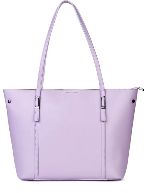 BS BAG Trendy Lavender Tote Bag for Women | Lightweight, Durable