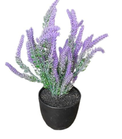 Artificial Lavender Plant for Home Decor (SIZE-10x20cm)